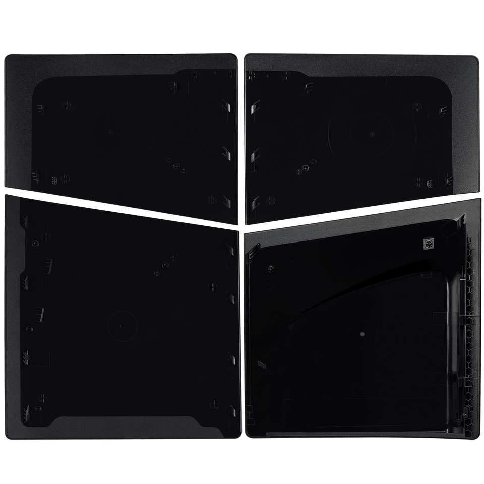 Replacement Faceplate Cover Top and Bottom for Sony PlayStation 5 Slim Disc Edition Gran Turismo 7