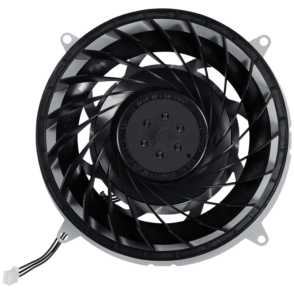 Replacement Inner Cooling Fan Compatible for PlayStation 5 Slim (19 Blades)