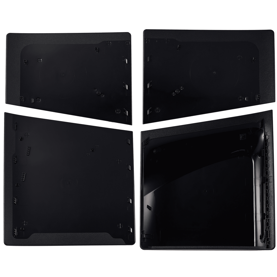 Replacement Faceplate Cover Top and Bottom for Sony PlayStation 5 Slim Disc Edition Spider-Man