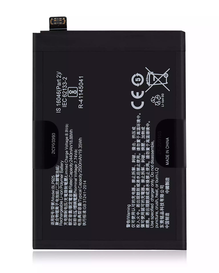 Replacement Battery for OnePlus 10R (BLP925) – High Quality Compatible Spare Part