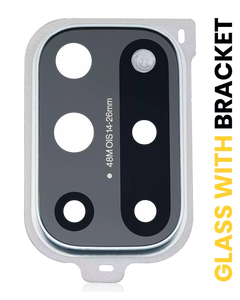 Replacement Back Camera Lens With Bracket Compatible For OnePlus 8T (Lunar Silver)