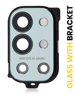 Replacement Back Camera Lens with Bracket for OnePlus 9R (Green)