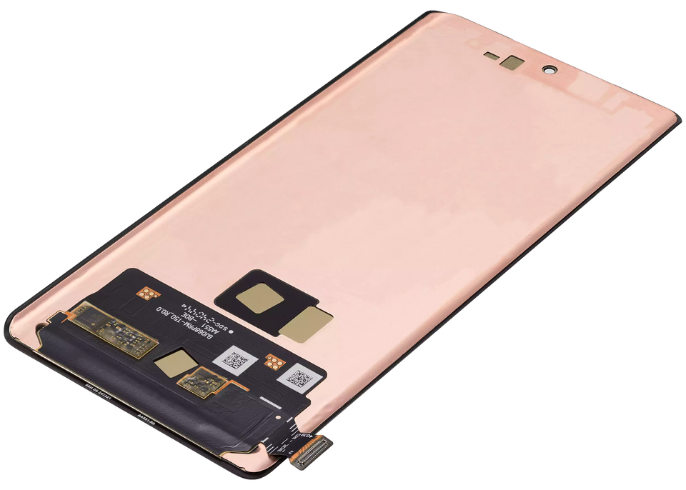 Refurbished OLED assembly for OnePlus Ace 3 5G, without frame, in various colors, designed for easy replacement and repair.