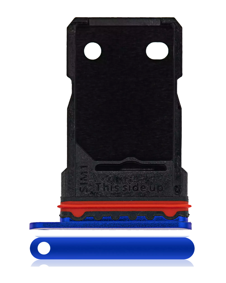Replacement Dual SIM Card Tray Compatible For OnePlus 8 Pro (Genuine OEM) (Ultramarine Blue)