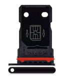 Replacement Dual SIM Card Tray Compatible For OnePlus 8 Pro (Onyx Black)