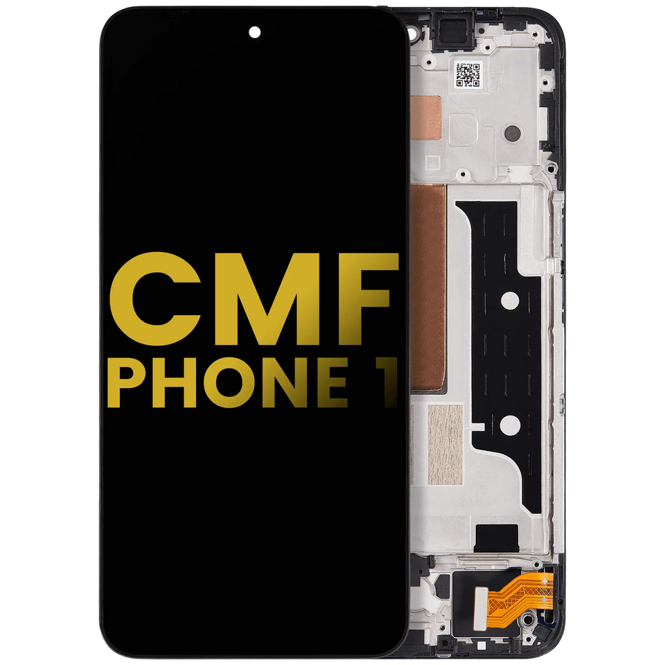 Replacement OLED Assembly With Frame Compatible For Nothing CMF Phone 1 Refurbished (All Colors)