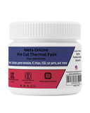 Replacement Pre-Cut Thermal Pads for Mosfet Coil (6 x 6 x 1 mm) Deviceadda