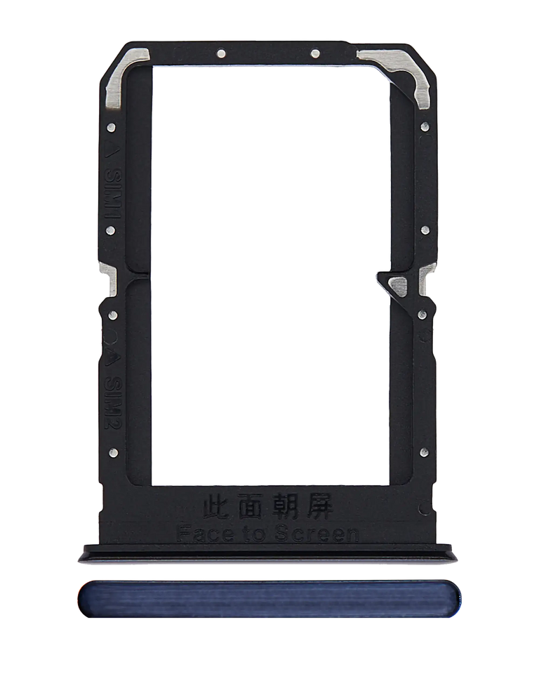 Replacement Dual SIM Card Tray Compatible For OnePlus Nord CE 5G Charcoal Ink