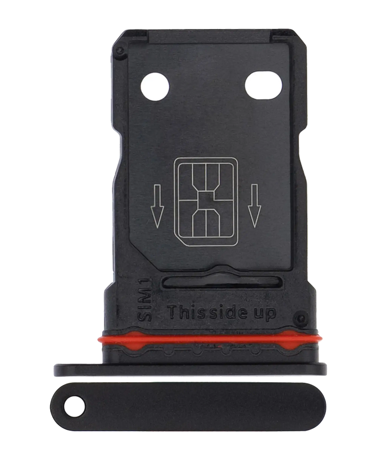 Replacement Dual SIM Card Tray Compatible for OnePlus 9 Pro (Stellar Black)