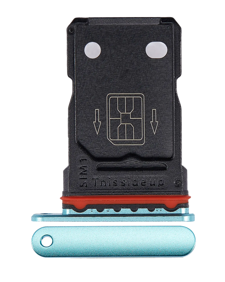 Replacement Dual SIM Card Tray Compatible For OnePlus 8T (Aquamarine Green)