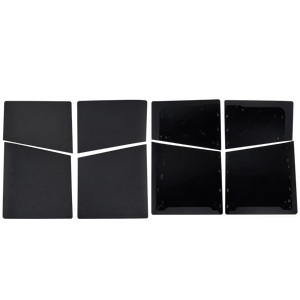 Replacement Faceplate Cover Top and Bottom for Sony PlayStation 5 Slim Black