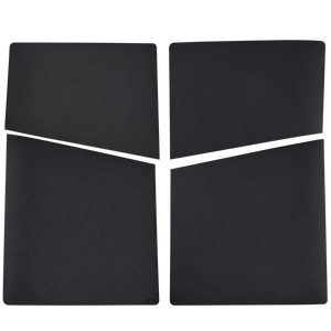 Replacement Faceplate Cover Top and Bottom for Sony PlayStation 5 Slim Black