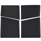 Replacement Faceplate Cover Top and Bottom for Sony PlayStation 5 Slim Black