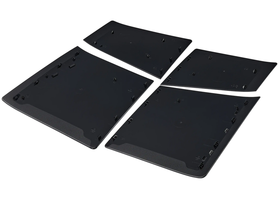Replacement Faceplate Cover Top and Bottom for Sony PlayStation 5 Slim Black