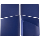 Replacement Faceplate Cover Top and Bottom for Sony PlayStation 5 Slim Disc Edition (Deep Purple Blue)