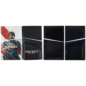 Replacement Faceplate Cover Top and Bottom for Sony PlayStation 5 Slim Disc Edition Call of Duty Black OPS Cold War Zombies