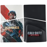 Replacement Faceplate Cover Top and Bottom for Sony PlayStation 5 Slim Disc Edition Call of Duty Black OPS Cold War Zombies