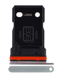 Replacement Dual SIM Card Tray Compatible with OnePlus 8 (Polar Silver)