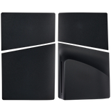 Replacement Faceplate Cover Top and Bottom for Sony PlayStation 5 Slim Disc Edition Black