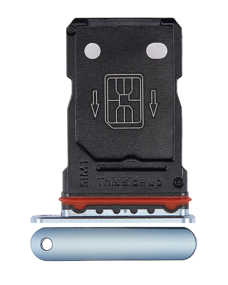 Replacement Dual SIM Card Tray Compatible For OnePlus 8T (Lunar Silver)