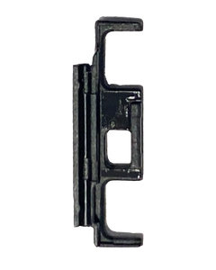 Genuine OEM volume key cover for OnePlus 10 Pro, black replacement button for side volume control.