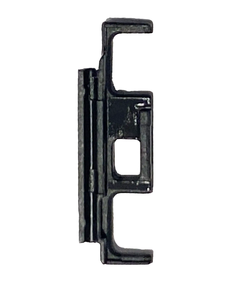 Genuine OEM volume key cover for OnePlus 10 Pro, black replacement button for side volume control.