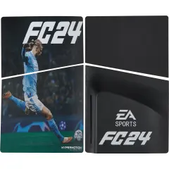 Replacement Faceplate Cover Top and Bottom for Sony PlayStation 5 Slim Disc Edition EA Sports FC24 FIFA