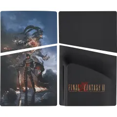 Replacement Faceplate Cover Top and Bottom for Sony PlayStation 5 Slim Disc Edition FFVI