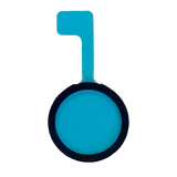 Genuine OEM front camera rubber sealing foam for OnePlus 10 Pro smartphone, providing waterproof seal and protection.