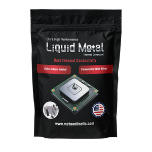 Replacement Liquid Metal Thermal Paste 5G 130W/mK for PS5 PC GPU PolarTronix