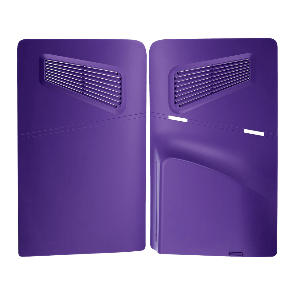 Replacement Console Shell for PlayStation 5 Slim Purple 2 Piece Set