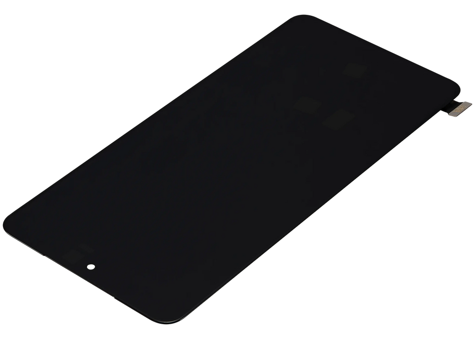 Refurbished OnePlus Ace 5 5G OLED assembly without frame, all colors, showing the screen and internal components.
