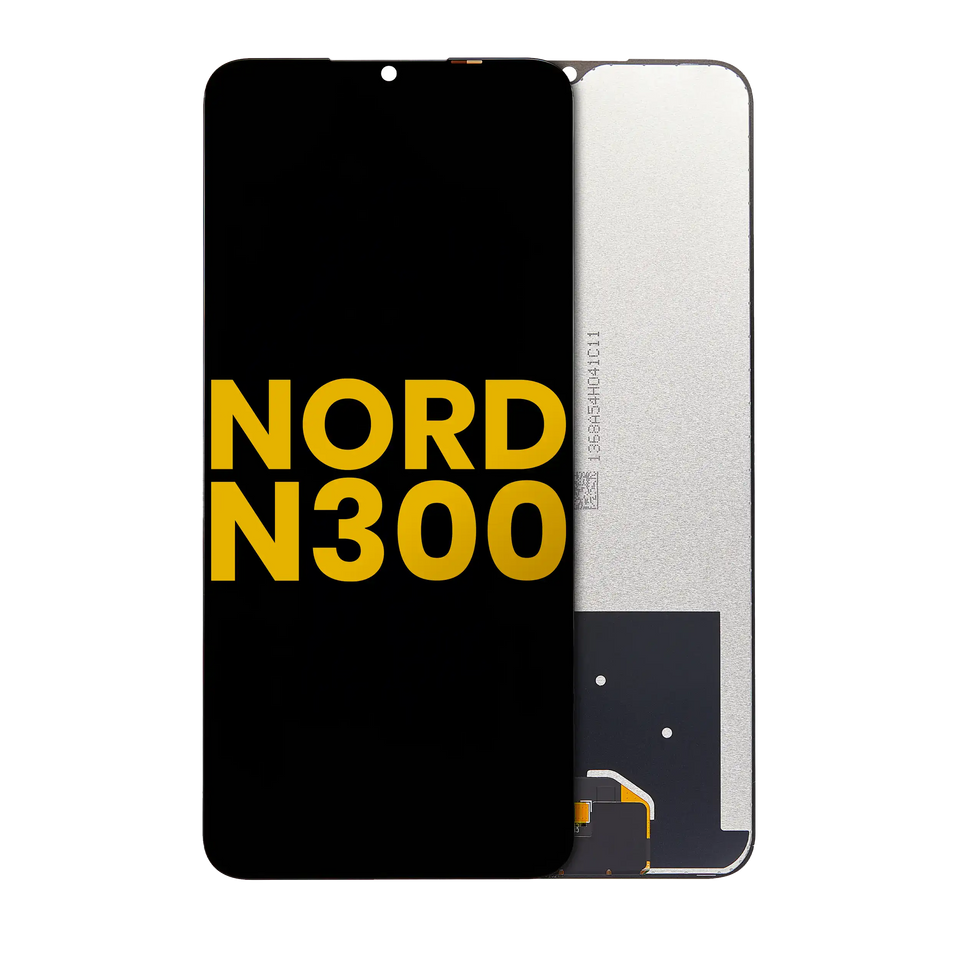 LCD Assembly Without Frame Replacement Compatible For OnePlus Nord N300 5G (Refurbished, All Colors)