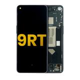 Replacement OLED Assembly With Frame Compatible For OnePlus 9RT 5G (Refurbished) - Hacker Black