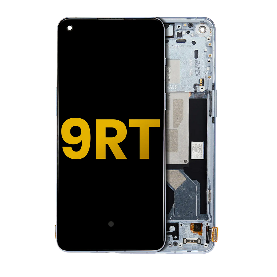 Replacement OLED Assembly With Frame Compatible For OnePlus 9RT 5G (Refurbished) (Blue)