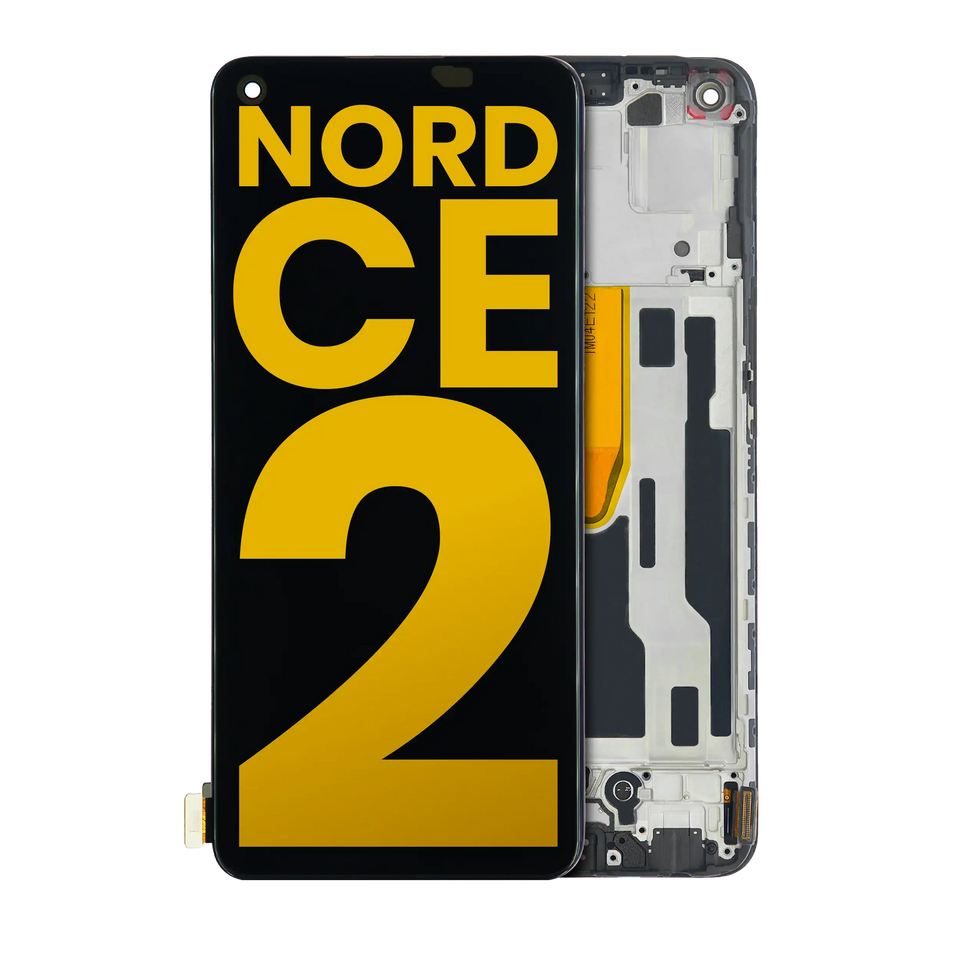 Replacement OLED Assembly With Frame Compatible For OnePlus Nord CE 2 5G (Refurbished) (All Colors)