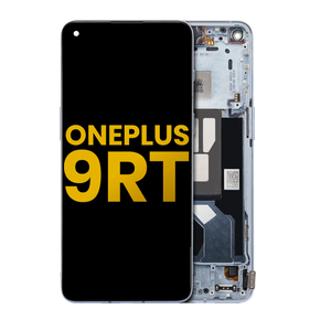 Replacement OLED Assembly With Frame Compatible For OnePlus 9RT 5G (Refurbished) (Nano Silver)