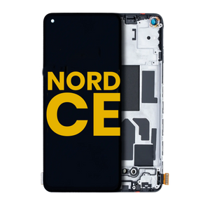 Replacement OLED Assembly Without Frame Compatible For OnePlus Nord 2 5G and OnePlus Nord CE 5G Aftermarket Plus All Colors