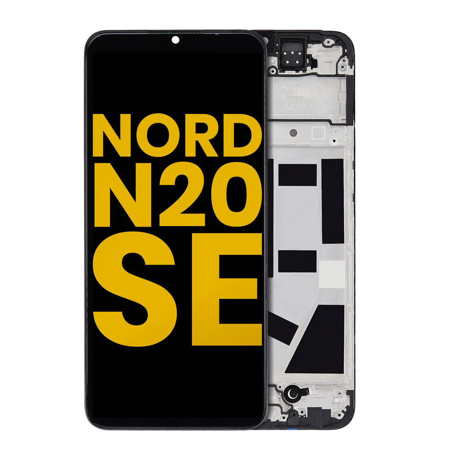 Replacement LCD Assembly With Frame Compatible For OnePlus Nord N20 SE Refurbished (All Colors)