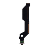 Replacement charging port flex cable for OnePlus 10 Pro smartphone, compatible and ready for repairs.