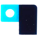 Replacement adhesive tape for OnePlus 10 Pro, genuine OEM A2 BTB, used for device repairs and screen replacement.