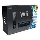 Nintendo Wii - Black (Refurbished)