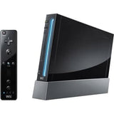 Nintendo Wii - Black (Refurbished)