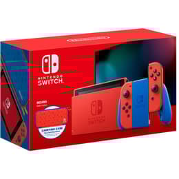 Nintendo Switch • Limited Edition Mario Red & Blue Edition + NO (Refurbished)