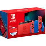 Nintendo Switch • Limited Edition Mario Red & Blue Edition + NO (Refurbished)