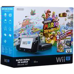 Nintendo Wii U + Super Mario 3D World + Nintendo Land (Refurbished)