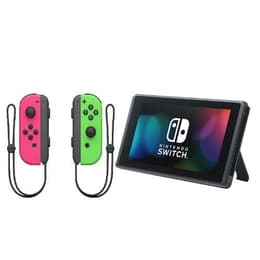 Switch • Limited Edition Green/Neon Pink Joy-Con (Refurbished)