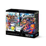 Wii U + Splatoon + Super Smash Bros (Refurbished)